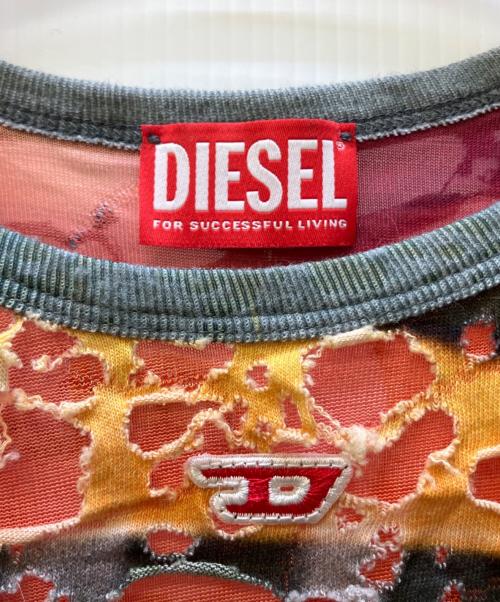 DIESEL（ディーゼル）DIESEL (ディーゼル) 長袖カットソー T-MILEY マルチカラー サイズ:Mの古着・服飾アイテム