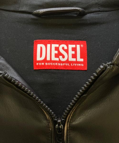 DIESEL（ディーゼル）DIESEL (ディーゼル) ジップアップジャケット J-ANTIL ブラック サイズ:46の古着・服飾アイテム