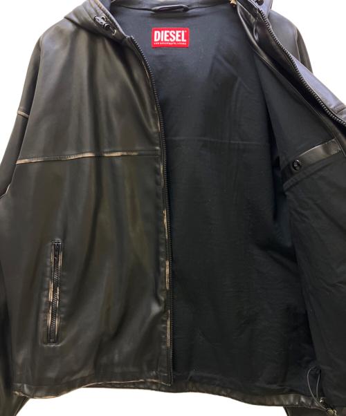 DIESEL（ディーゼル）DIESEL (ディーゼル) ジップアップジャケット J-ANTIL ブラック サイズ:46の古着・服飾アイテム
