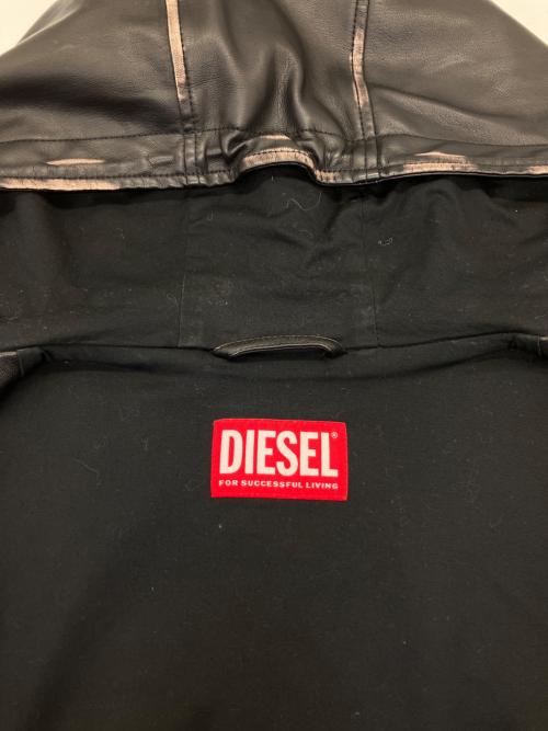 DIESEL（ディーゼル）DIESEL (ディーゼル) ジップアップジャケット J-ANTIL ブラック サイズ:46の古着・服飾アイテム