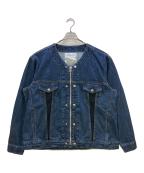 UNTRACEアントレース）の古着「25SS 144 デニムトラッカージャケット」｜インディゴ