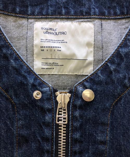UNTRACE（アントレース）UNTRACE (アントレース) 25SS 144 デニムトラッカージャケット インディゴ サイズ:1の古着・服飾アイテム
