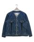 UNTRACE（アントレース）の古着「25SS 144 デニムトラッカージャケット」｜インディゴ