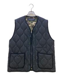 COMME des GARCONS HOMME（コムデギャルソン オム）の古着「23AW瓢箪キルトベスト」｜ブラック