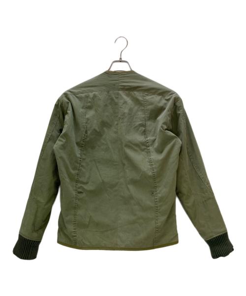 GREG LAUREN（グレッグローレン）GREG LAUREN (グレッグローレン) ミニタリージャケット MODERN FLIGHT JACKET オリーブ サイズ:Lの古着・服飾アイテム