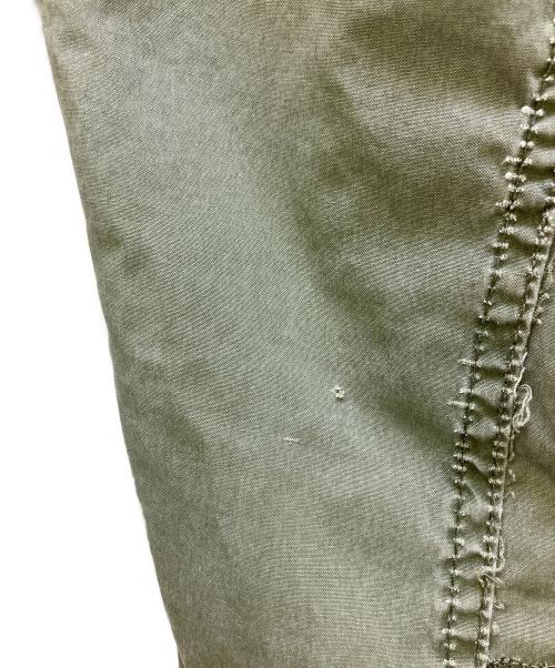 GREG LAUREN（グレッグローレン）GREG LAUREN (グレッグローレン) ミニタリージャケット MODERN FLIGHT JACKET オリーブ サイズ:Lの古着・服飾アイテム