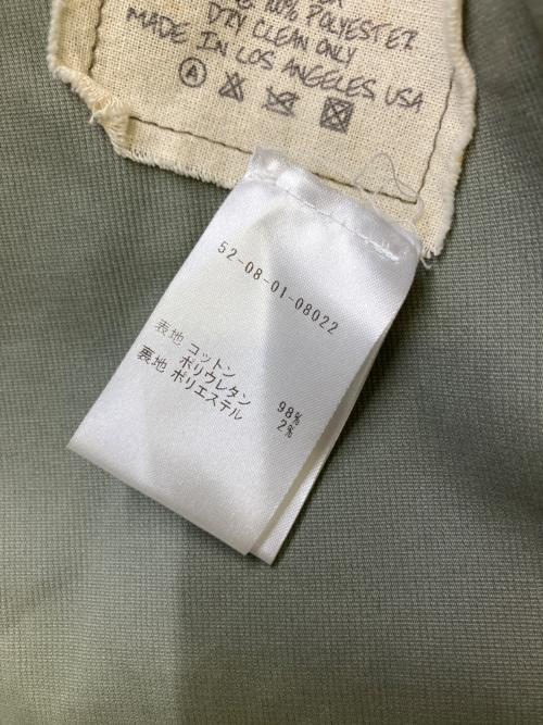 GREG LAUREN（グレッグローレン）GREG LAUREN (グレッグローレン) ミニタリージャケット MODERN FLIGHT JACKET オリーブ サイズ:Lの古着・服飾アイテム