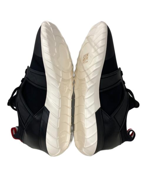MONCLER（モンクレール）MONCLER (モンクレール) ランニングシューズ ブラック×ホワイト サイズ:391/2の古着・服飾アイテム