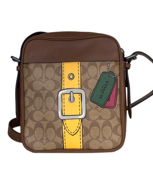 COACH（コーチ）COACH (コーチ) ショルダーバッグ ベージュの古着・服飾アイテム