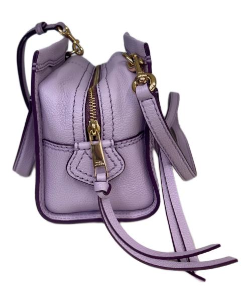 MARC JACOBS（マークジェイコブス）MARC JACOBS (マークジェイコブス) ミニ クルーザー 2WAYハンドバッグ ラベンダーの古着・服飾アイテム