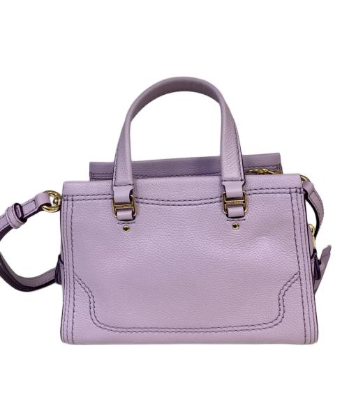 MARC JACOBS（マークジェイコブス）MARC JACOBS (マークジェイコブス) ミニ クルーザー 2WAYハンドバッグ ラベンダーの古着・服飾アイテム
