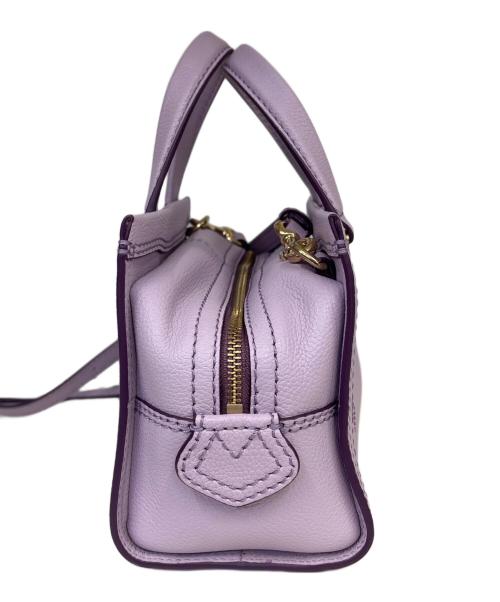 MARC JACOBS（マークジェイコブス）MARC JACOBS (マークジェイコブス) ミニ クルーザー 2WAYハンドバッグ ラベンダーの古着・服飾アイテム