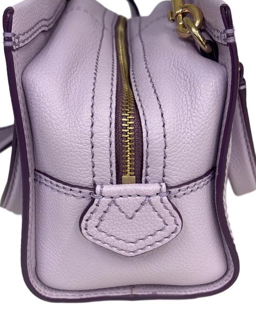 MARC JACOBS（マークジェイコブス）MARC JACOBS (マークジェイコブス) ミニ クルーザー 2WAYハンドバッグ ラベンダーの古着・服飾アイテム