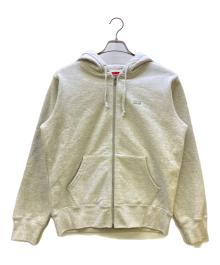 SUPREME（シュプリーム）の古着「	18AW Reflective Small Box Zip Up Sweatshirt」｜ライトグレー