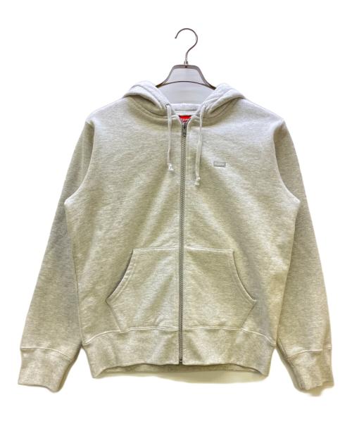 SUPREME（シュプリーム）Supreme (シュプリーム) 	18AW Reflective Small Box Zip Up Sweatshirt ライトグレー サイズ:Sの古着・服飾アイテム