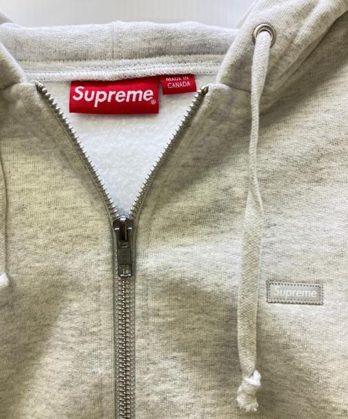 SUPREME（シュプリーム）Supreme (シュプリーム) 	18AW Reflective Small Box Zip Up Sweatshirt ライトグレー サイズ:Sの古着・服飾アイテム