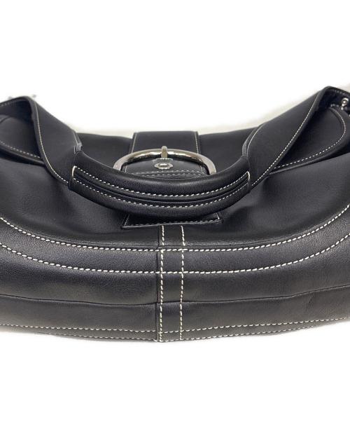COACH（コーチ）COACH (コーチ) ワンショルダーバッグ　ソーホー ブラックの古着・服飾アイテム