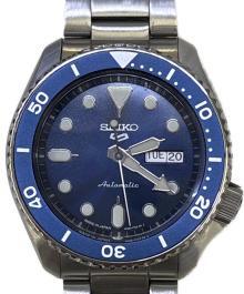 SEIKO（セイコー）の古着「腕時計　セイコー 5スポーツ」｜ネイビー