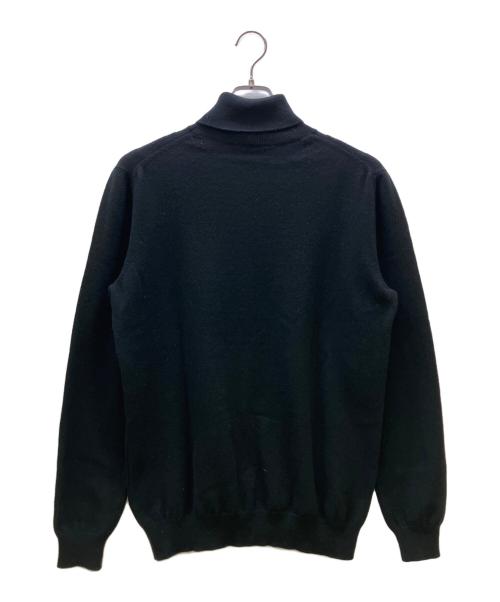 PRADA（プラダ）PRADA (プラダ) カシミヤタートルネックニット UMR310 ブラック サイズ:52の古着・服飾アイテム