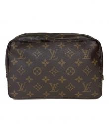 LOUIS VUITTON（ルイ ヴィトン）の古着「コスメポーチ　トゥルーストワレット23」｜ブラウン
