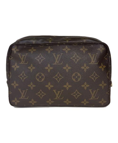 LOUIS VUITTON（ルイ ヴィトン）LOUIS VUITTON (ルイ ヴィトン) コスメポーチ　トゥルーストワレット23 ブラウンの古着・服飾アイテム