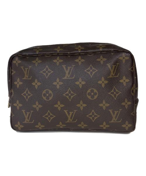 LOUIS VUITTON（ルイ ヴィトン）LOUIS VUITTON (ルイ ヴィトン) コスメポーチ　トゥルーストワレット23 ブラウンの古着・服飾アイテム