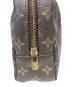 中古・古着 LOUIS VUITTON (ルイ ヴィトン) コスメポーチ　トゥルーストワレット23 ブラウン：30000円
