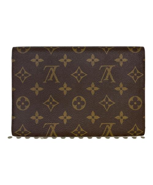 LOUIS VUITTON（ルイ ヴィトン）LOUIS VUITTON (ルイ ヴィトン) 3つ折り財布 ポシェット・パスポール ブラウンの古着・服飾アイテム