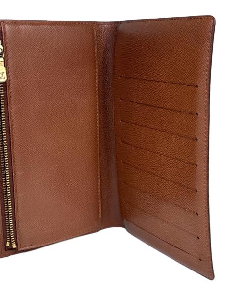 LOUIS VUITTON（ルイ ヴィトン）LOUIS VUITTON (ルイ ヴィトン) 3つ折り財布 ポシェット・パスポール ブラウンの古着・服飾アイテム