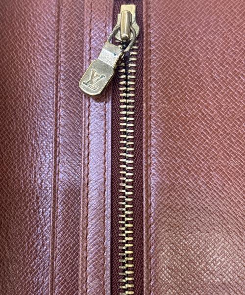 LOUIS VUITTON（ルイ ヴィトン）LOUIS VUITTON (ルイ ヴィトン) 3つ折り財布 ポシェット・パスポール ブラウンの古着・服飾アイテム