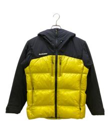 MAMMUT（マムート）の古着「グラビティプロ INフーデッドジャケット」｜ブラック×イエロー