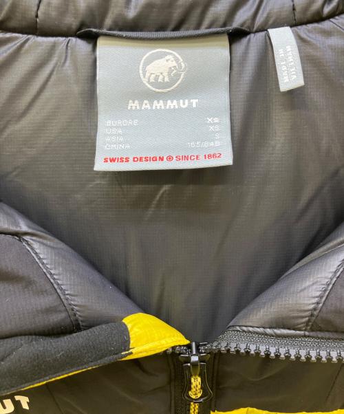 MAMMUT（マムート）MAMMUT (マムート) グラビティプロ INフーデッドジャケット ブラック×イエロー サイズ:Sの古着・服飾アイテム