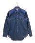 LEVI'S（リーバイス）の古着「ショートホーン復刻デニムウエスタンシャツ」｜インディゴ