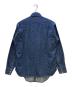 LEVI'S (リーバイス) ショートホーン復刻デニムウエスタンシャツ インディゴ サイズ:L：34000円