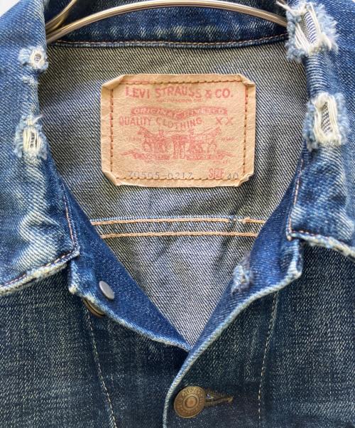 LEVI'S（リーバイス）LEVI'S (リーバイス) デニムジャケット ヴィンテージ加工 インディゴ サイズ:40の古着・服飾アイテム