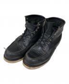 RED WINGレッドウィング）の古着「ブーツ」｜ブラック