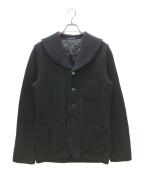 Yohji Yamamoto pour hommeヨウジヤマモト プールオム）の古着「ニットジャケット」｜ブラック
