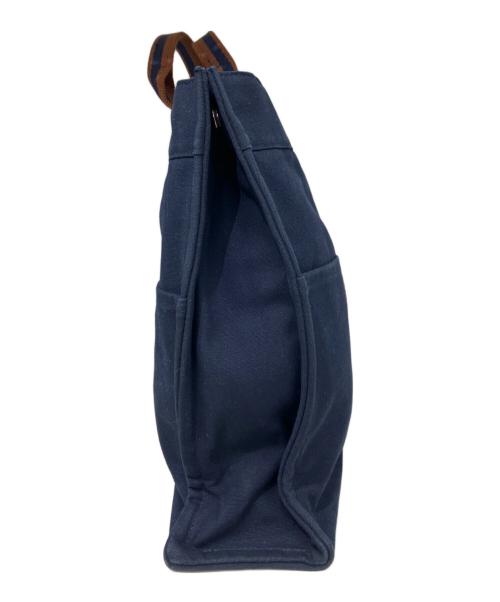 HERMES（エルメス）HERMES (エルメス) トートバッグ　エールラインMM ネイビーの古着・服飾アイテム