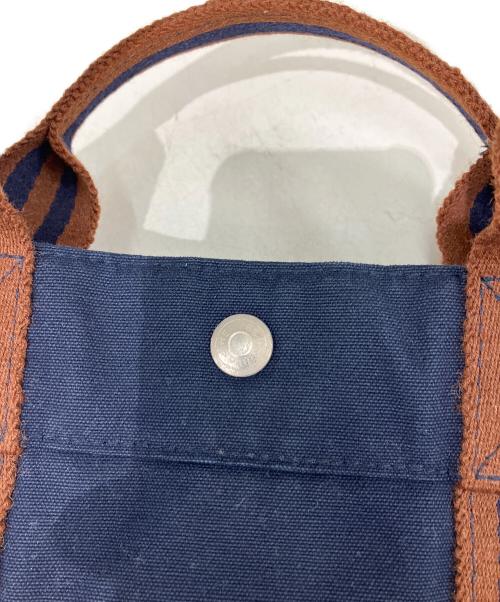 HERMES（エルメス）HERMES (エルメス) トートバッグ　エールラインMM ネイビーの古着・服飾アイテム