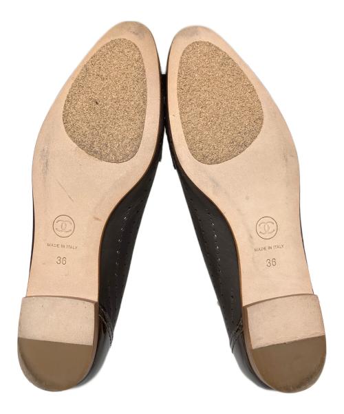 CHANEL（シャネル）CHANEL (シャネル) パンプス ブラウン サイズ:SIZE 36の古着・服飾アイテム