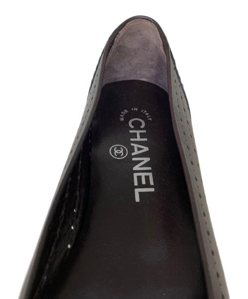 CHANEL（シャネル）CHANEL (シャネル) パンプス ブラウン サイズ:SIZE 36の古着・服飾アイテム