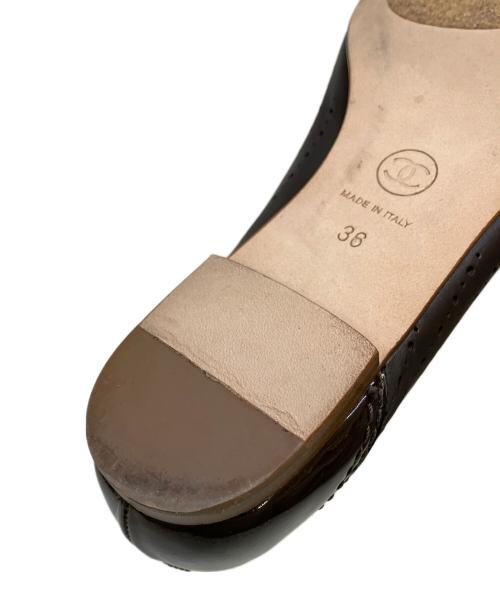 CHANEL（シャネル）CHANEL (シャネル) パンプス ブラウン サイズ:SIZE 36の古着・服飾アイテム