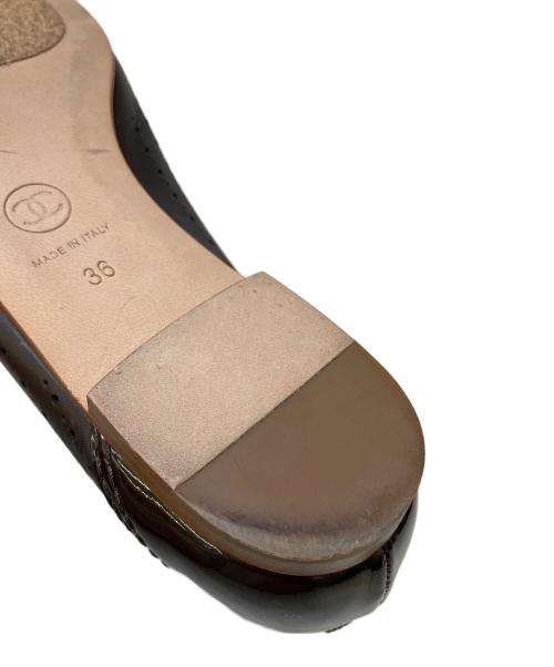 CHANEL（シャネル）CHANEL (シャネル) パンプス ブラウン サイズ:SIZE 36の古着・服飾アイテム