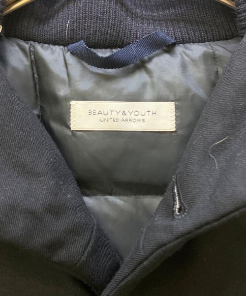 BEAUTY&YOUTH（ビューティーアンドユース）BEAUTY&YOUTH (ビューティーアンドユース) ダウンジャケット ネイビー サイズ:Mの古着・服飾アイテム