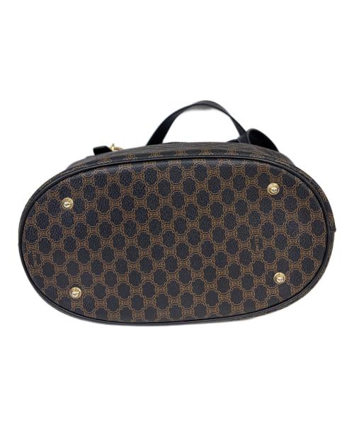 CELINE（セリーヌ）CELINE (セリーヌ) トートバッグ　マカダム ブラック×ブラウンの古着・服飾アイテム
