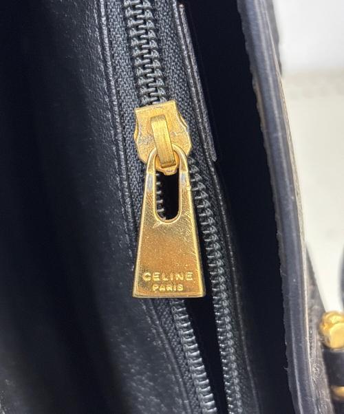 CELINE（セリーヌ）CELINE (セリーヌ) トートバッグ　マカダム ブラック×ブラウンの古着・服飾アイテム