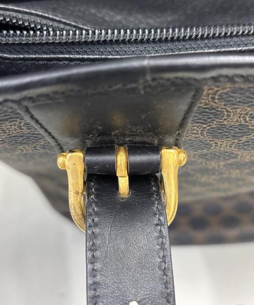 CELINE（セリーヌ）CELINE (セリーヌ) トートバッグ　マカダム ブラック×ブラウンの古着・服飾アイテム