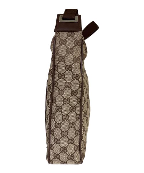 GUCCI（グッチ）GUCCI (グッチ) ショルダーバッグ　GGキャンバス ベージュの古着・服飾アイテム