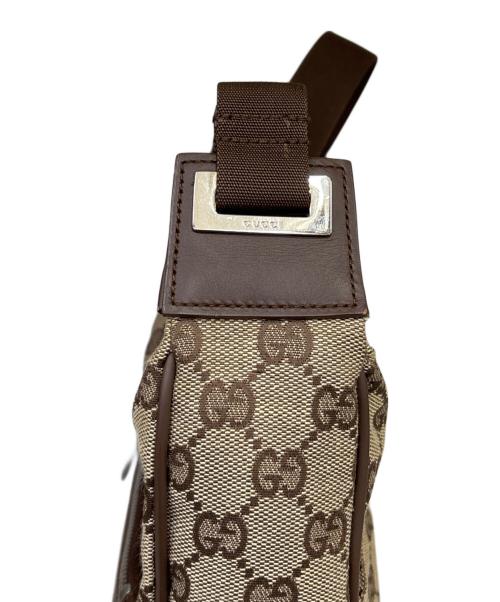 GUCCI（グッチ）GUCCI (グッチ) ショルダーバッグ　GGキャンバス ベージュの古着・服飾アイテム