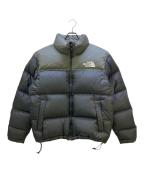 THE NORTH FACEザ ノース フェイス）の古着「ダウンジャケット ヌプシジャケット」｜グレー